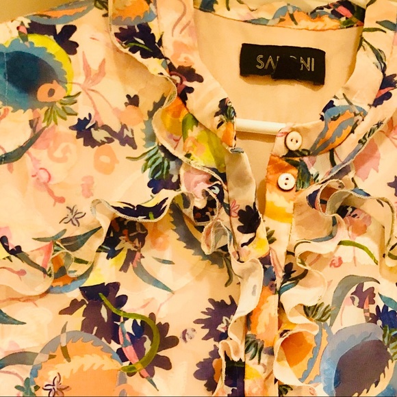 NWOT Saloni Tilly Dress - Picture 11 of 15